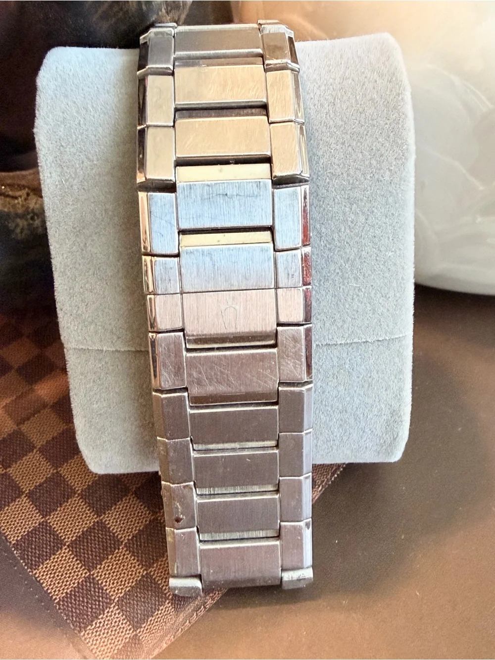 Bulova Men’s Stainless Steel Black Dial Dress Watch